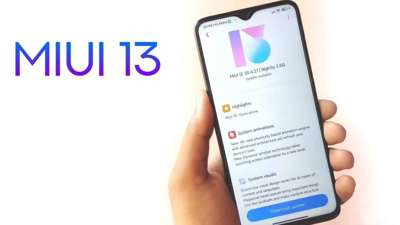 لیست 25 گوشی شیائومی ، ردمی و پوکو که بروز رسانی MIUI 13 را دریافت خواهند کرد.