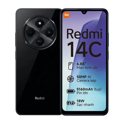 گوشی شیائومی Redmi 14C | حافظه 256 رم 8 گیگابایت