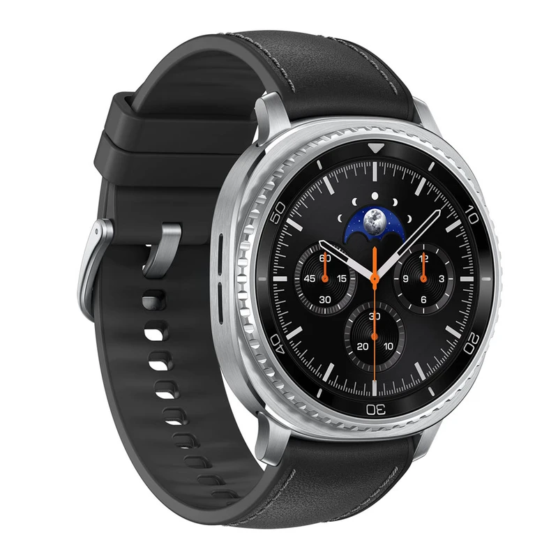 ساعت هوشمند سامسونگ Galaxy Watch 8 Classic سایز ۴۶ میلی‌متر با بند چرمی